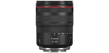 Canon Objektiv RF 24-105mm F4L IS USM Lens Zoomobjektiv Teleobjektiv passend für Kameras der EOS R-Serie (77mm Filtergewinde, Bildstabilisator, Nano USM Motor, Witterungsschutz), schwarz im Sale